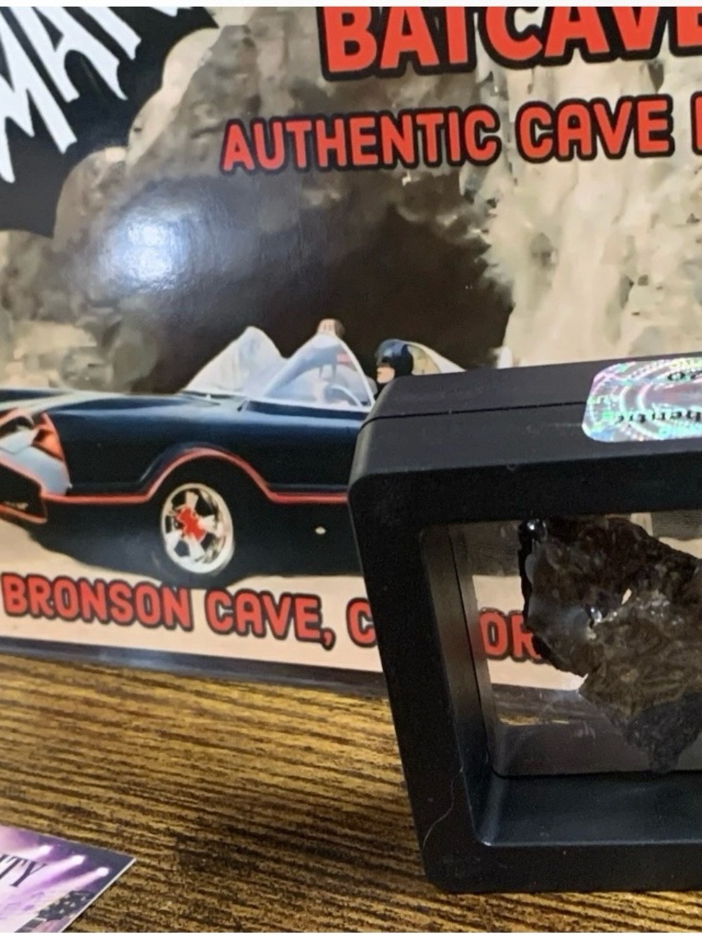 Batman The Original Batcave Filming Location Prop DC